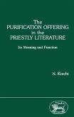 The Purification Offering in the Priestly Literature (eBook, PDF)
