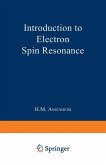 Introduction to Electron Spin Resonance Introduction to Electron Spin Resonance