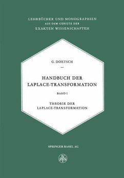 Handbuch der Laplace-Transformation - Doetsch, G.
