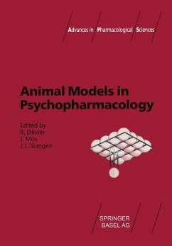 Animal Models in Psychopharmacology - Olivier; Slangen; Mos