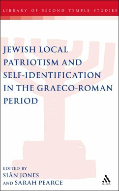 Cover Jewish Local Patriotism and Self-Identification in the Graeco-Roman Period (eBook, PDF)
