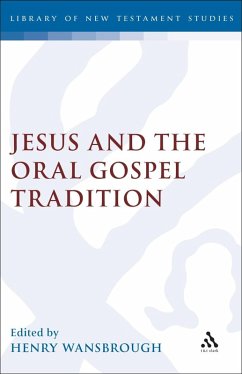 Cover Jesus and the Oral Gospel Tradition (eBook, PDF)