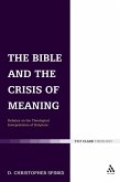 The Bible and the Crisis of Meaning (eBook, PDF)