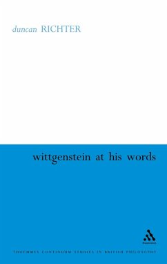 Wittgenstein at His Word (eBook, PDF) - Richter, Duncan