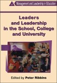 Leaders and Leadership in Schools (eBook, PDF)