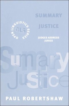 Summary Justice (eBook, PDF) - Robertshaw, Paul