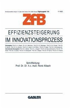 Effizienzsteigerung im Innovationsprozeß - Albach, Horst