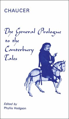 General Prologue to the Canterbury Tales (eBook, PDF) - Chaucer, Geoffrey