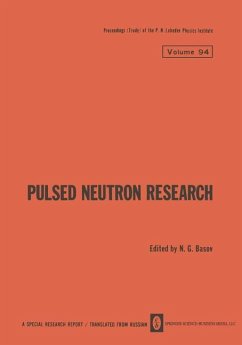 Pulsed Neutron Research / Impul'snye Neitronnye Issledovaniya / Импульсные Hейтронные Исследов