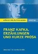 Franz Kafka. Erzählungen und kurze... - Bild 1