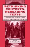 Rethinking Contexts, Rereading Texts (eBook, PDF)