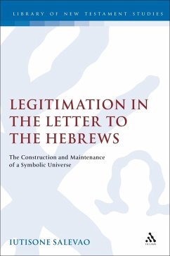 Cover Legitimation in the Letter to the Hebrews (eBook, PDF)