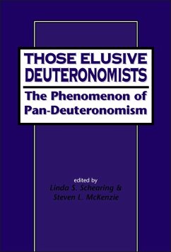 Those Elusive Deuteronomists (eBook, PDF)
