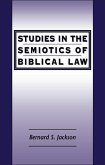 Studies in the Semiotics of Biblical Law (eBook, PDF)