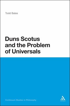 Duns Scotus and the Problem of Universals (eBook, PDF) - Bates, Todd