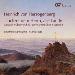 Jauchzet Dem Herrn,Alle Lande-Geistl.Chormusik - Utz/Ensemble Cantissimo