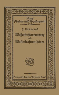 Cover Wasserkraftausnutzung und Wasserkraftmaschinen