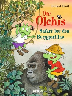 Safari bei den Berggorillas / Die Olchis-Kinderroman Bd.8 - Dietl, Erhard