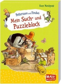Pettersson und Findus - Mein Such- und Puzzleblock - Becker, Christian