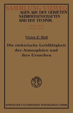 Die elektrische Leitfähigkeit der Atmosphäre und ihre Ursachen - Hess, Victor Franz