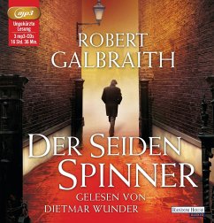 Der Seidenspinner / Cormoran Strike Bd.2 (3 MP3-CDs) - Galbraith, Robert
