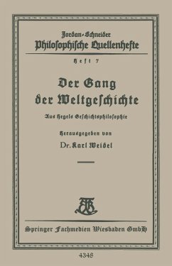 Cover Der Gang der Weltgeschichte