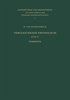 Vergleichende Physiologie - Buddenbrock, W.