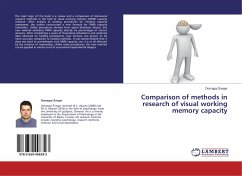 Comparison of methods in research of visual working memory capacity