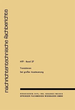 Transistoren bei großer Aussteuerung - J. Wosnik, J. Wosnik