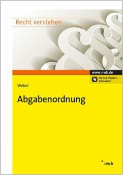 Abgabenordnung - Webel, Karsten