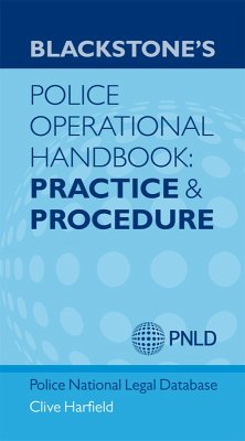 Cover Blackstone's Police Operational Handbook: Practice and Procedure (eBook, PDF)