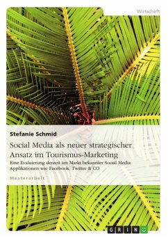 Social Media als neuer strategischer Ansatz im Tourismus-Marketing (eBook, ePUB) - Schmid, Stefanie
