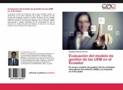 Evaluación del modelo de gestión de las UEM en el Ecuador - Illescas Correa, Santiago