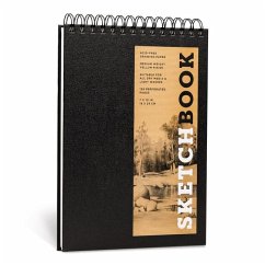 Sketchbook (Basic Medium Spiral FlipTop Landscape Black) - Union Square & Co