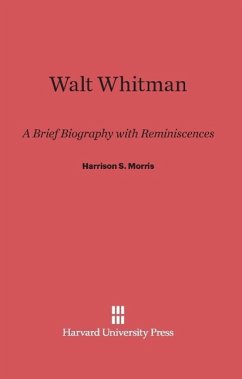 Walt Whitman - Morris, Harrison S.