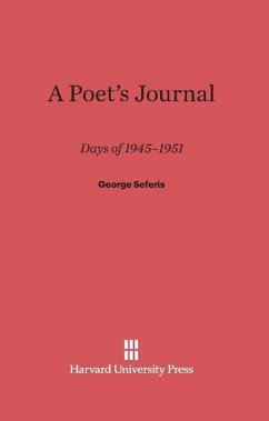 A Poet's Journal - Seferis, George