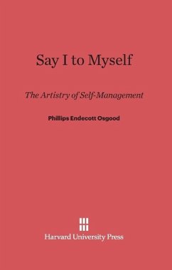 Say I to Myself - Osgood, Phillips Endecott