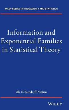 Information and Exponential Families - Barndorff-Nielsen, O.