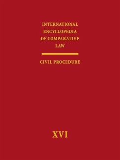 International Encyclopedia of Comparative Law, Volume XVI