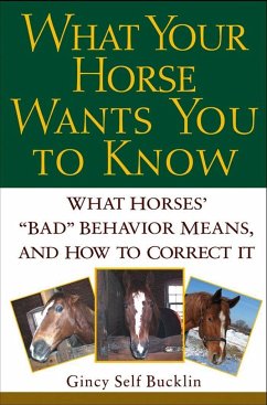 What Your Horse Wants You to Know - Bucklin, Gincy Self