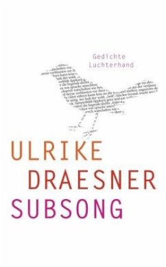 subsong - Draesner, Ulrike
