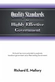 Quality Standards for Highly Effective Government