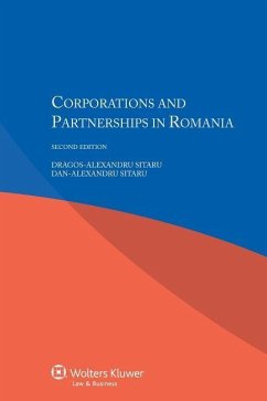 Corporations and Partnerships in Romania - Sitaru, Dragos-Alexandru; Sitaru, Dan-Alexandru