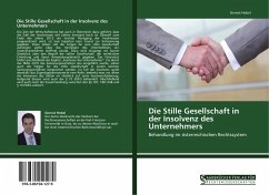 Die Stille Gesellschaft in der Insolvenz des Unternehmers - Hobel, Gernot