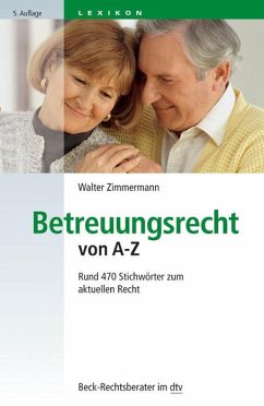 Betreuungsrecht von A - Z - Zimmermann, Walter