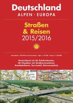 Cover Shell Straßen & Reisen Deutschland, Alpen, Europa 2015/2016