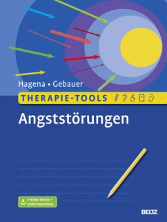 Cover Therapie-Tools Angststörungen, m. 1 Buch, m. 1 E-Book