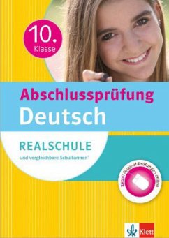 Abschlussprüfung 10. Klasse Deutsch