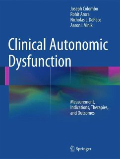 Clinical Autonomic Dysfunction - Colombo, Joseph; Vinik, Aaron I.; Depace, Nicholas L.; Arora, Rohit