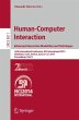 Human-Computer Interaction. Advanced... - Bild 1
